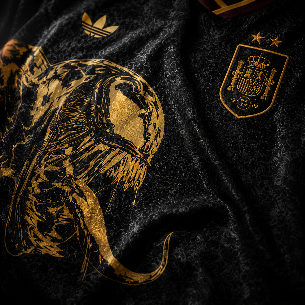 CAMISETA SPIDER BLACK